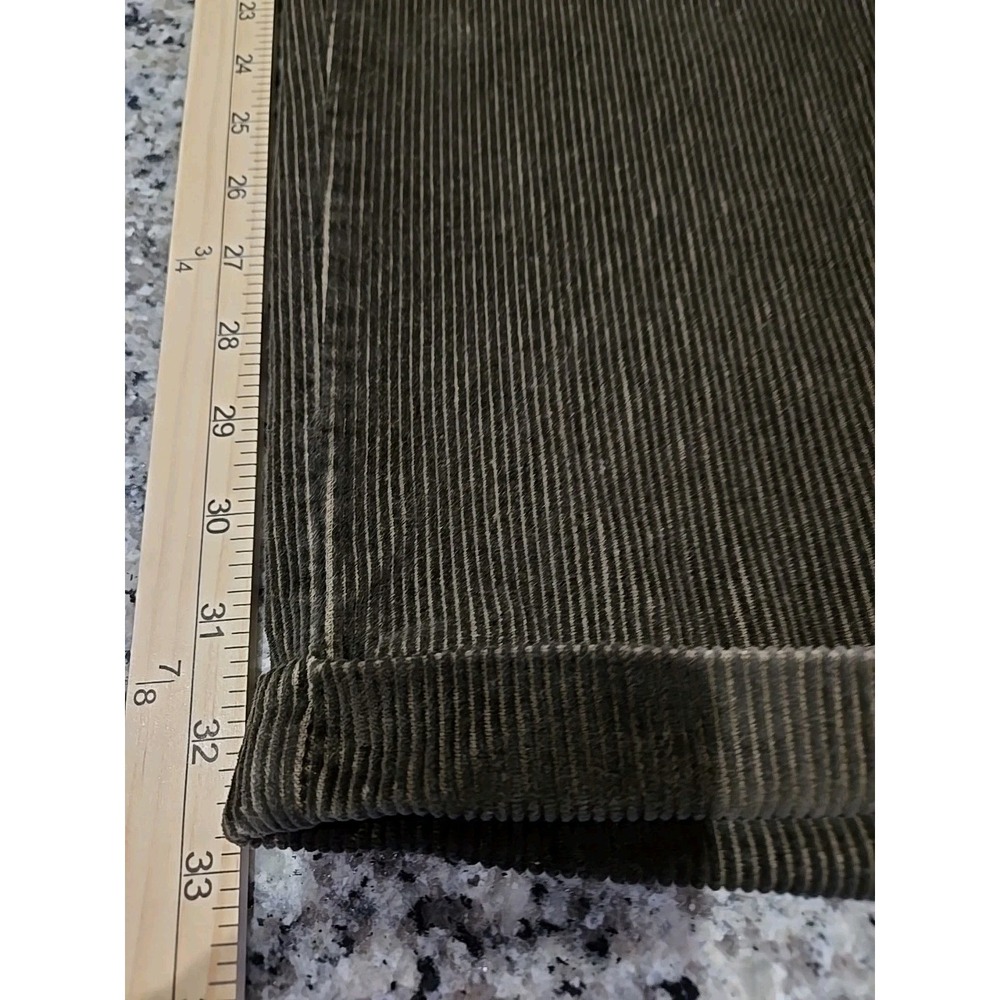 Mens Levi DOCKERS Brown Corduroy Pants 38x34 (37x33) Retro Y2K Cuffed, Pleated - Picture 8 of 11